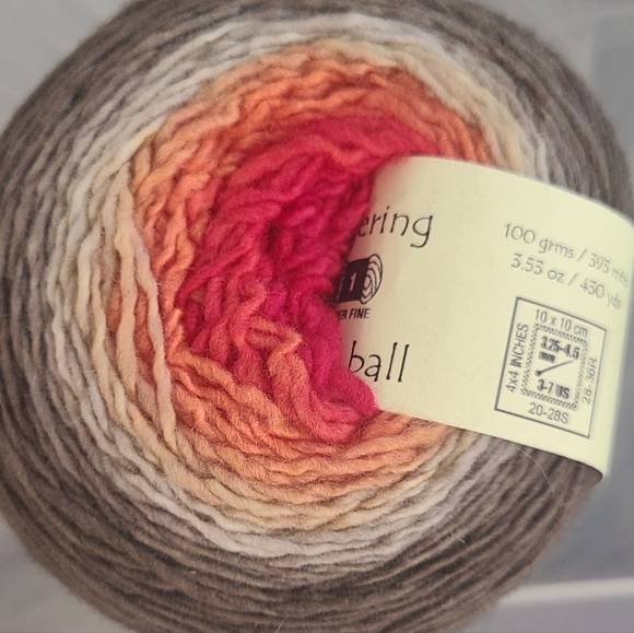 Freia Fine Handpainted Yarn Wool Crochet Knit Knitting Crocheting - Picture 3 of 5